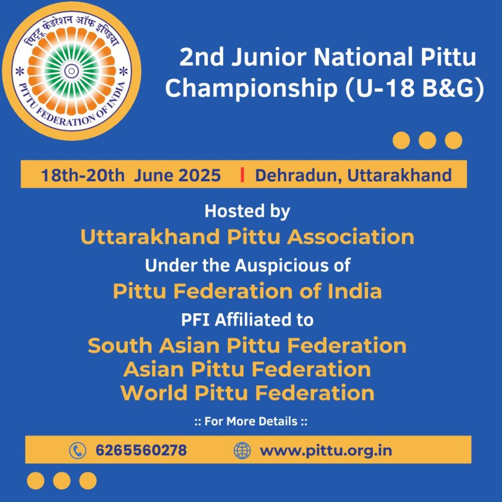 2nd Junior National Pittu Championship